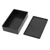 Ruilogod 3-Pack Terminal Box Housing, DIY, Black, Fireproof ABS, 100 x 60 x 25 mm view 3