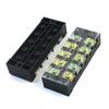 Ruilogod 2-Pack 600 V 45 A 5-Position Double-Row Covered Barrier Screw Terminal Blocks view 1
