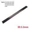 ACCMOS Carbon Arrow Shafts, 3.2 mm ID, Spine 450, 6-Pack view 2