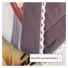ASDFGHT Colorful Quilted Therapy Blanket with Cotton and Mulberry Silk, Summer, Washable, Thin and Breathable, Skin-Friendly (A, 220 x 240 cm, 2 kg) view 2
