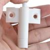 Ruilogod White Plastic Cabinet Drawer Damper Bumper view 3