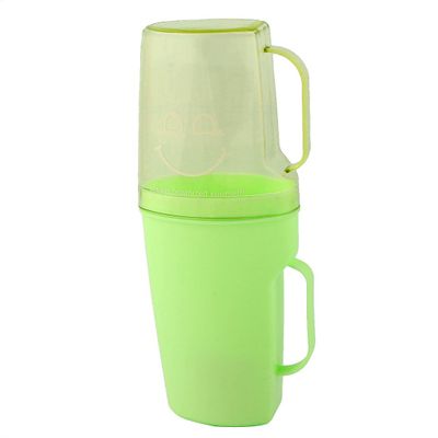 Ruilogod Plastic Household Storage Box, Toothpaste and Tool Holder, Green