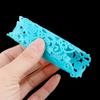 Ruilogod Silicone Non-Slip Heat-Resistant Bowl and Cup Coasters, Table Set, 12 Pieces, Blue view 4