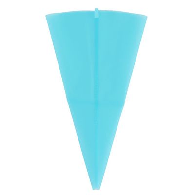 Ruilogod Silicone Piping Bag for Baking, Cake Decorating, Bread, Toast & Chocolate, Blue