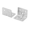 Ruilogod Stainless Steel Broschrank Cover Corner Protector, Right-Angle Brackets, 8 Pieces view 2