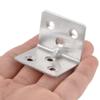 Ruilogod Stainless Steel Broschrank Cover Corner Protector, Right-Angle Brackets, 8 Pieces view 3