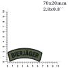 BIERJÄGER Embroidered Military Morale Patch, 70 × 20 mm view 3