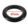 Ruilogod 10-Piece Double-Sided Rubber Ring Seals, Toilet Wire Grommets, 68 x 11 mm view 2