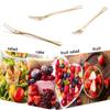 Mini Stainless Steel Fruit Forks, 12-Piece Set, Dessert and Salad Forks view 4