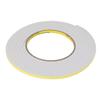 Ruilogod 10-Piece Double-Sided Foam Tape, 5 mm Wide, 5 mm Thick, Red, 2 m, Yellow view 3