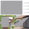CHBIN Sun Shade Sail 3.5 x 10 m, Light Gray view 1