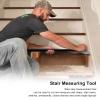 Adjustable Stair Tread Template Tool Set, 11–60 in, Black view 2