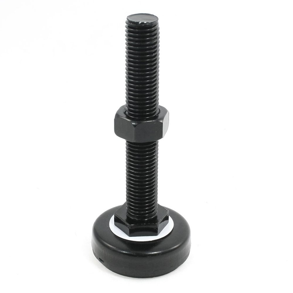 Ruilogod Adjustable Thread-Leveling Fumbel Glide, M16 x 100 mm, Black
