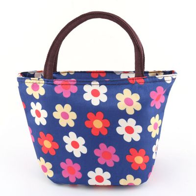 Ruilogod Oxford Fabric Lunch Food Box Picnic Cooler Bag #14