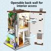 MISINI C66006W Japanese Steamed Bun House Building Set with Lighting Kit view 2