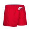 Generic Men's Outdoor Beach Swim Trunks with Drawstring and Button Closure, Loose Soft Elastic Waist Shorts (XXL, Red 1) view 1