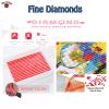 Jqynn 5D Diamond Painting Kit, Angel Wings, Full Drill, 45 x 60 cm view 2