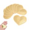 Cyrank 10-Piece Gold Heart-Shaped Sequin Iron-On Patches view 1