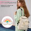 6-Piece Rainbow Iron-On Patch Set view 2