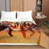 Odot 3D Wolf Pattern Quilted Bedspread, Khaki Wolf, 230 x 260 cm view 3