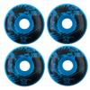 Ruilogod Beginner Wolf Print PU Skateboard Training Wheels, 52 mm x 30 mm, 4 Pieces, Blue view 1