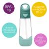 b.box Tritan Water Bottle with Straw, Easy-Grip Design, Leakproof Lid, 600 mL/20 view 2