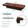 Rectangular Red Butterfly Cabinet Knobs, 4 Pieces view 3