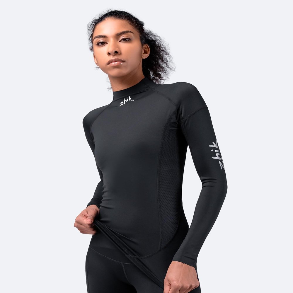 Zhik Nuevo 2024 - Eco Spandex Top L/S BLK w-S