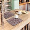 Luxury Rose Gold Marble Agate Placemats, Set of 6, 45 x 30 cm view 3