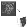 Self-Adhesive Wallpaper Wall Mural Sydney City Map 525 x 350 cm view 3