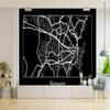 Self-Adhesive Wallpaper Wall Mural Sydney City Map 525 x 350 cm view 4