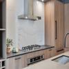 MuchoWow Aluminum Kitchen Splashback, 100 x 65 cm – Abstract Geometric Pattern view 3