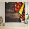 Self-Adhesive Photo Wallpaper, Noodles & Tomato, 600 x 400 cm view 4