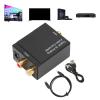 Digital-to-Analog Audio Converter, 96 kHz Optical/Coaxial to Analog Adapter with Fiber-Optic Cable view 2