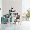Self-Adhesive Wallpaper Wall Mural 295 x 220 cm – “This Kitchen Was Made for Dancing” view 2