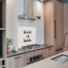 MuchoWow Kitchen Splashback, Aluminum Panel, 100 x 65 cm, “You Cook, I Drink Gin” view 3