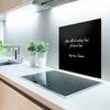 MuchoWow Kitchen Splash Guard Aluminum Backsplash Poster 70 x 50 cm – Follow Your Dreams Taco Quote view 2