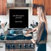 MuchoWow Kitchen Splash Guard Aluminum Backsplash Poster 70 x 50 cm – Follow Your Dreams Taco Quote view 3
