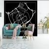 Self-Adhesive Photo Wallpaper, Amsterdam-Zuidoost City Map, 275 x 220 cm view 2