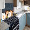 MuchoWow Kitchen Splashback, Aluminum Poster, Croissants, Fruit & Coffee, 80 x 55 cm view 4
