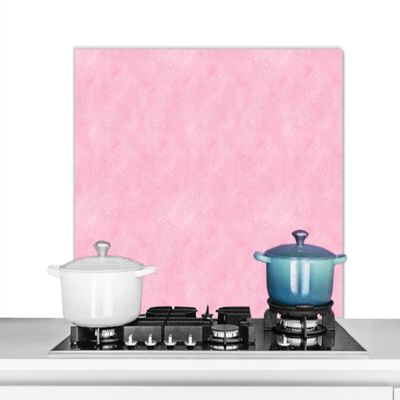 MuchoWow Kitchen Splashback 90x60 cm, Aluminum, Leather Texture, Animals