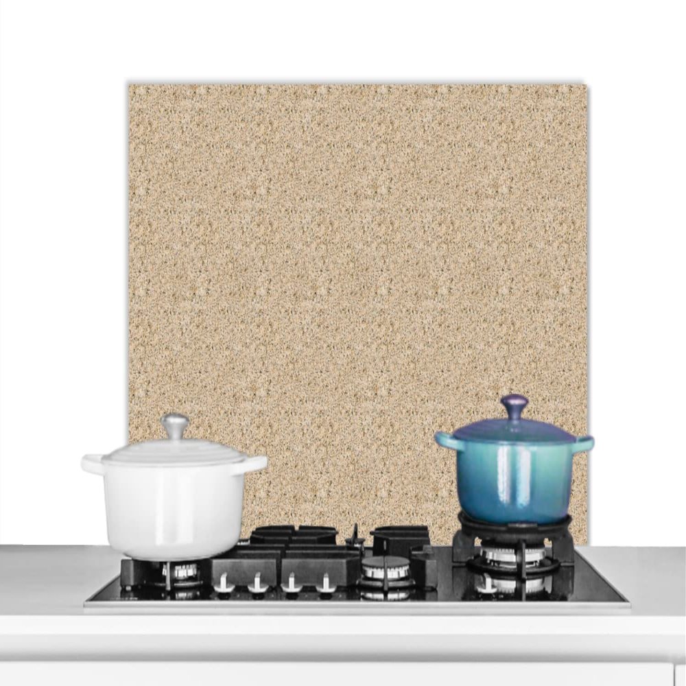 MuchoWow Kitchen Splashback Aluminum Poster 90 x 60 cm, Granite Stone Pattern