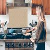 MuchoWow Kitchen Splashback Aluminum Poster 90 x 60 cm, Granite Stone Pattern view 3