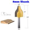 8 mm Shank Panel-Raising Router Bit view 2