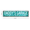 Wooden Sign "Daddy's Garage If He Can't Fix It We're All Screwed," Rustic Vintage Style, 15.2 x 61 cm view 2
