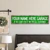 Personalized Wooden Garage Sign with Your Name view 4