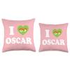 Sesame Street Heart Oscar The Grouch Throw Pillow, 18 x 18 in, Multicolor view 3
