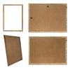CLAMARO Collage Picture Frame, Reclaimed Oak, MDF, 47 x 23 cm, with Acrylic Glass view 2
