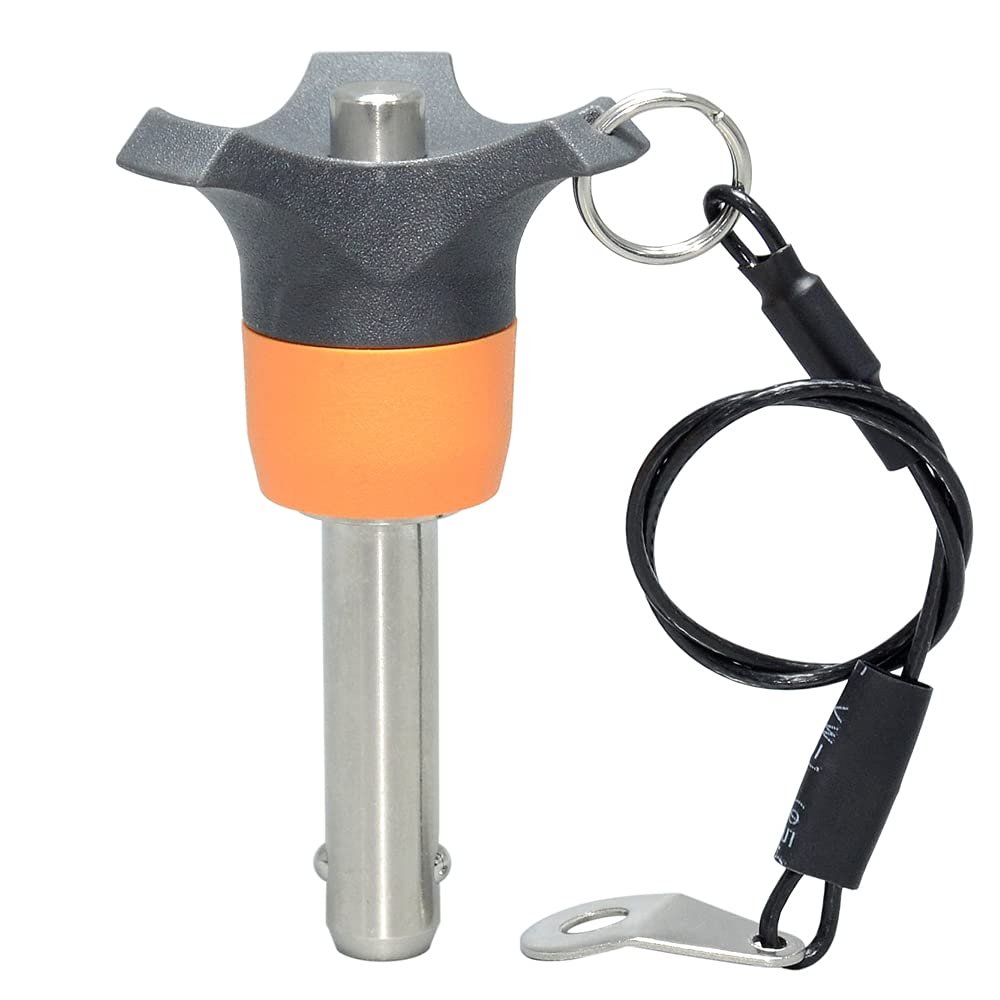 Stainless Steel Quick-Release Positioning Pin, M5 x 35 mm