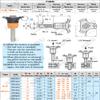 Stainless Steel Quick-Release Positioning Pin, M5 x 35 mm view 3